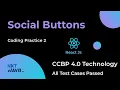 NXT WAVE CCBP 4 0 React Js Social Buttons Coding Practice 2 Solution