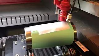 Tumbler engraving - Boss Laser LS1630