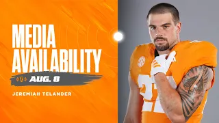 FB Jeremiah Telander Media Availability 8 8 26
