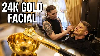I Got a 24K Gold Facial at One of the World s Best Luxury Barbershops House Of Handsome