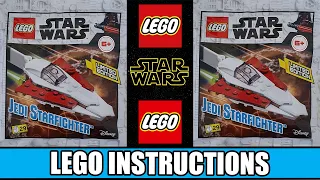 LEGO Instructions | Star Wars Magazine | 912172 | Jedi Starfighter