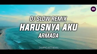 dj santuy harusnya aku armada slow remix by zamproject