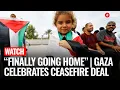 Download Lagu Tears, Cheers \u0026 Hope: Israelis, Palestinians Celebrate Trump-Brokered Gaza Ceasefire Deal