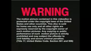 FBI Copyright Warnings