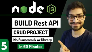 Build Rest API using Node js CRUD API Tutorial Node js Tutorial for Beginners