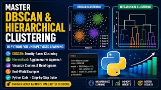 Master DBSCAN Hierarchical Clustering in Python for Unsupervised Learning