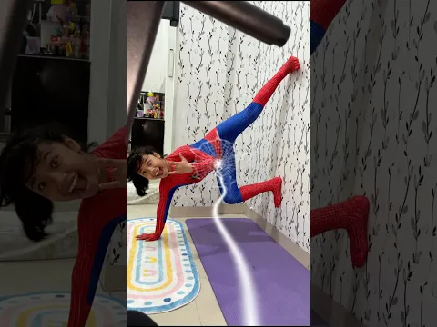 SPIDERGIRL❗️😍 #queenzhirinaldy #comedy #dramaid #unboxing #lucu