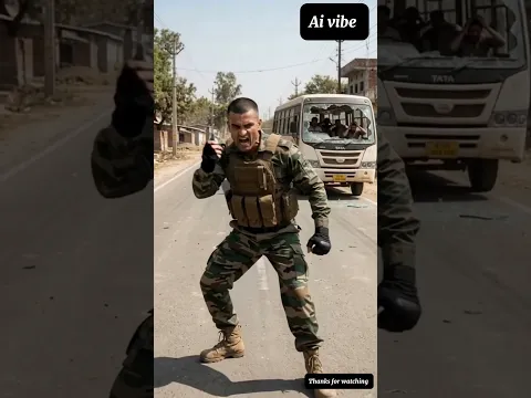 Real Hero Soldier Saves Bus Passengers#ai #army