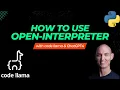 How to install and use Open Interpreter Run Code Llama locally and use ChatGPT4 externally