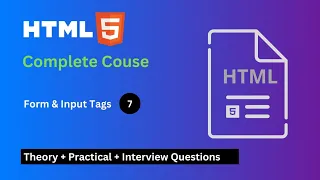 Complete HTML Form Tutorial Tutorial-7