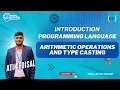 Arithmetic Operations And Type Casting Introduction to Programming AIUB Solution