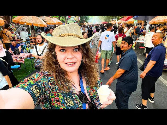 Muslim street food in Xinjiang 😮 They are Uyghurs! Western media won’t show you #streetfood #uyghur