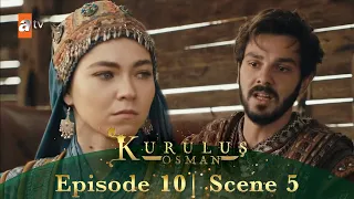 Kurulus Osman Urdu | Season 4 Episode 10 Scene 5 I Theek kaha... Main buzdil hoon!