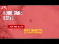 Live Hurricane Tracker Hurricane Beryl