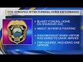 30 people fighting at Green Bay funeral home five arrested one officer injured