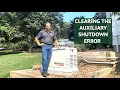 HOW TO Fix the 2800 Auxiliary Shutdown Error on Generac Guardian Generators