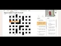 BEGINNER crossword tutorial