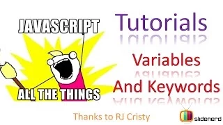 11 JavaScript Variables and Keywords