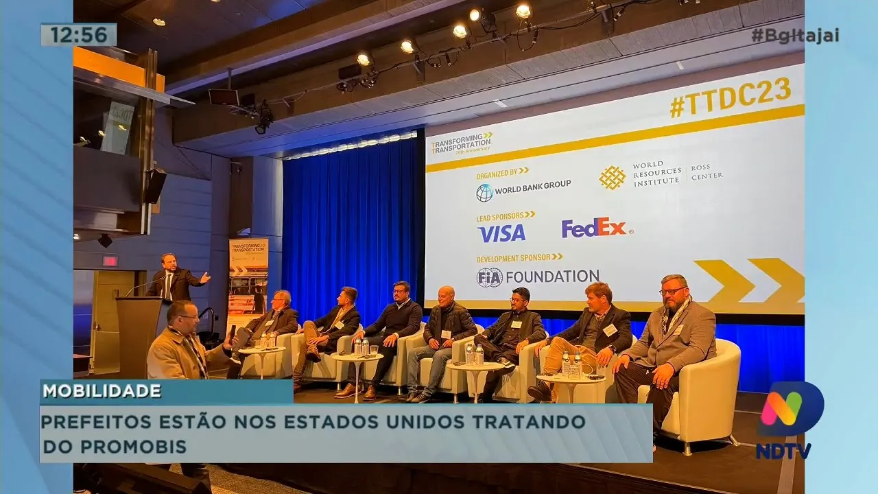 Prefeitos da região estão nos Estados Unidos tratando do Promobis