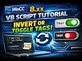 WinCC 8 xx VB Script Tutorial Invert or Toggle Tags