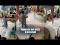 Viral Pesta Pernikahan Unik Ornamen Asap Seperti Fogging Nyamuk