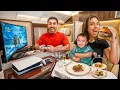 Flying First Class to Our Dream Vacation