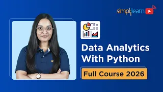 Data Analytics With Python Full Course 2026 FREE Python Data Analytics Tutorial Simplilearn