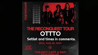 OTTTO live in Portland Oregon Twilight Cafe Bar August 28 2024 Setlist in Comments
