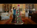 Thomas Kinkade 6 Pre-Lit Pull-Up Christmas Tree