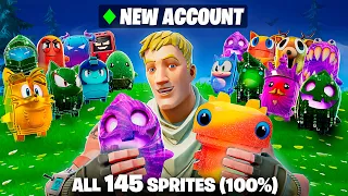 Finding ALL 145 SPRITES in 2 HOURS! (NEW ACCOUNT)