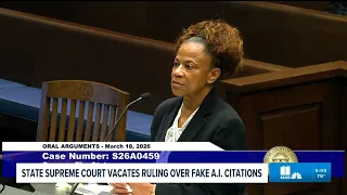 Georgia Supreme Court vacates denial woman s request for new murder trial over fake AI citations