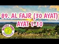 Al Fajr Metode Ummi Ayat 1-10, 5x ulang per ayat | Juz 30
