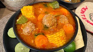 HOW TO MAKE MEATBALLS IN BROTH