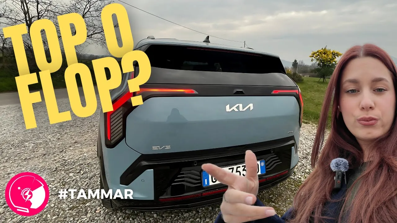 Kia EV3 GT-Line Plus, tanta efficienza ma la ricarica non convince