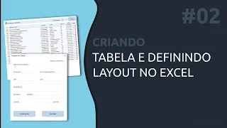 #2 Criando Cadastro de Clientes - Criando Tabela e layout