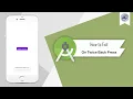 How to Exit On Twice Back Press in Android Studio BackPress Android Coding