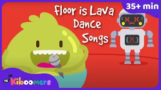 Floor Is Lava Dance Party With The Kiboomers 35 Minutes Of Preschool Action Fun Songs 