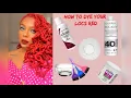 How To Dye Your Locs Red