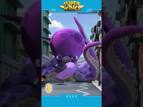 Superwings | Shorts | ¡¿Un pulpo alienígena?! #superwings