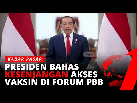 Presiden Jokowi Menyerukan Kesetaraan Akses Vaksin Covid-19 Bagi Semua Negara