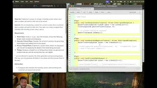 Queue Data Structure in JAVA Ticketing System Simulation pt 3