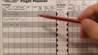 VFR Nav Log 4 True Airspeed