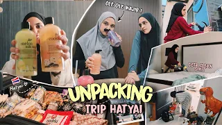 Unpack with me | Hatyai Trip, Raw & Real life Vlog
