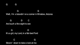 Take It Easy Cover Best Chords And Lyrics 