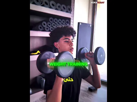 رونالدو رأى روتين جونيور السيئ فقرر تغيير حياته! 💪