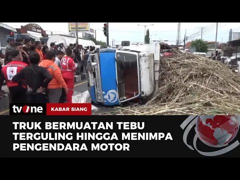 Truk Tabrak Motor hingga Terguling di Klaten, 1 Orang Tewas