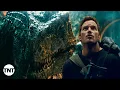 Rexy vs Giganotosaurus Final Fight Watch Jurassic World Dominion 2022 on TNT