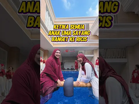 KETIKA SEMUA ANAK UMMA OKI SAYANG BANGET KE RICIS ! TITIP ANAKKU YA DEK.. #riaricis #okisetianadewi