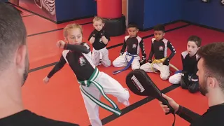 Cool Martial Arts Kicks at Tiger Schulmann s Martial Arts in Stamford Ct