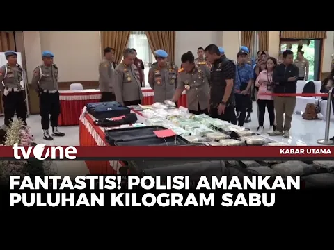 Polisi Bongkar Penyelundupan 33 Kg Sabu Asal Malaysia di Kaltim